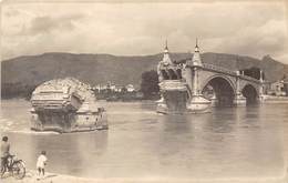 26-VALENCE-CARTE-PHOTO-UN PONT DEMOLIE - Valence