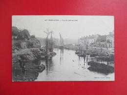 CPA 29 PONT AVEN VUE DU  PORT EN AVAL PECHEURS - Pont Aven