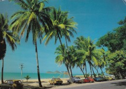 Ellis Beach With Double Island, Cook Highway, North Queensland, Posted With Stamp - Far North Queensland