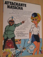 CLI518 : Pour Fans De NATACHA : Page A4 Spirou Années 70/80 PARUTION D'UN NOUVEL ALBUM - Natacha