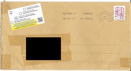 Lettre De La Poste. (Voir Commentaires) - Cartas & Documentos