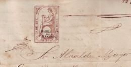 1869-PS-50 BX223 CUBA SPAIN ESPAÑA PUERTO RICO 1868 HABILITADO POR LA NACION - Postage Due