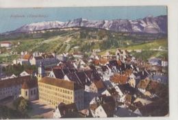 CPA FELDKIRCH- TOWN PANORAMA, MOUNTAINS, CENSORED WW1 - Feldkirch