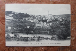 CONTES (06) - VUE GENERALE - ENVIRONS DE NICE - Contes