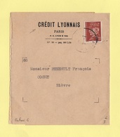 Perfore C - Credit Lyonnais - Sur Bande A En Tete De La Banque - Other & Unclassified