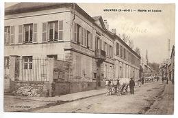 LOUVRES - Mairie Et Ecoles - Louvres