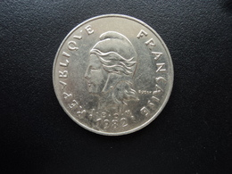 POLYNÉSIE FRANÇAISE : 50 FRANCS  1982   KM 13    SUP + - Polinesia Francesa