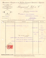 Factuur Facture - Manufacture D'engrais - Raymond Job & Cie - Spa 1935 - Landwirtschaft