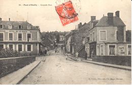 (14) Calvados - CPA - Pont D'Ouilly - Grande Rue - Pont D'Ouilly