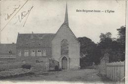 Bois-Seigneur-Isaac  -  L'Eglise   -   1906   Naar   Jalhay - Braine-l'Alleud