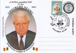 INTERNATIONAL POLAR YEAR, GHEORGHE NEAMU, SPECIAL POSTCARD, 2007, ROMANIA - Año Polar Internacional