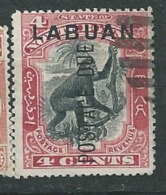 Labuan  - Timbre Taxe  -  Yvert N° 3 Oblitéré    -  Aab18602 - Borneo Del Nord (...-1963)