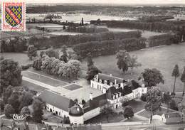 37-CHAMPIGNY-SUR-VEUDE- VUE AERIENNE LE CHATEAU - Champigny-sur-Veude