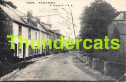 Delcampe - CPA HASTIERE ROUTE D'ANTHEE ( PLI ! ) - Hastière