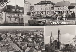 D-17235 Neustrelitz - Alte Ansichten - Haus Der Werktätigen - Markt - Cars - Nice Stamp - Neustrelitz