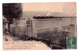 1856 - St-Gervais D'Auvergne ( 63 ) - Viaduc Des Fades - Premier Train Passant Sur Le Viaduc - A.Michel éd. - N°2120 - - Saint Gervais D'Auvergne