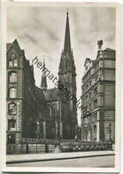 Hamburg - Trostbrücke - Nikolaikirche - Foto-AK Grossformat - Verlag Hans Andres Hamburg - Mitte