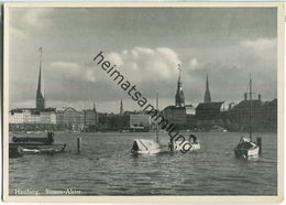 Hamburg - Binnen-Alster - Verlag W. F. Nr. 744 - Wandsbek