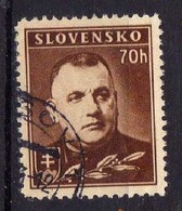 Slowakei / Slovakia, 1942, Mi 68 X A, Gestempelt [181216IV] - Used Stamps