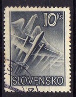 Slowakei / Slovakia, 1940, Mi 77, Gestempelt, Flugpost / Air Mail [210618XVII] - Used Stamps