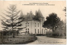 85. L'hermenault. Le Chateau Des Moulières. Coin Haut Droit Abimé - L'Hermenault