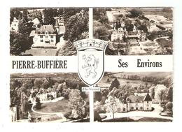 CPSM 87 PIERRE BUFFIERE Ses Environs Multivues 4 - Pierre Buffiere