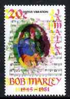 Jamaica 1981, Bob Marley, ERROR Colour - Errores En Los Sellos