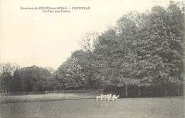 CELLES SUR BELLE - Fontiville, Le Parc Aux Daims. - Celles-sur-Belle