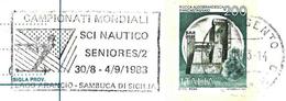 Italie / Italy (1983) - Agrigento : Championnat Mondial De Ski Nautique / World Water Ski Championship. - Ski Náutico