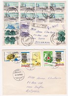 8  Envelope / Cover  ROMANIA / BULGARIA - Brieven En Documenten