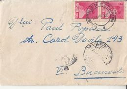 71637- KING MICHAEL CHILD, STAMPS ON COVER, 1930, ROMANIA - Cartas & Documentos