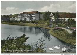 Bad Meinberg - Am Stausee - AK Grossformat 1957 - Bad Meinberg