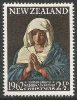 New Zealand. 1962 Christmas. 2½d MH. SG 814 - Nuevos