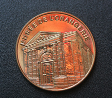 Très Beau Jeton Médaille Touristique "Musée De L'Orangerie - Musées Nationaux - Paris" Chateau Des Tuileries - Otros & Sin Clasificación