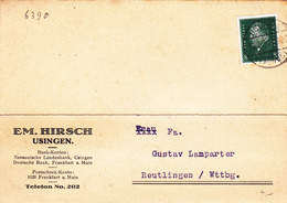 Postkarte Von 1931 - Usingen