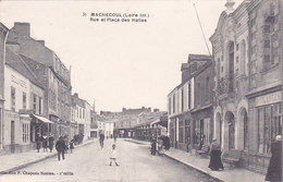 Machecoul Rue Et Place Des Halles Boulangerie éditeur F Chapeau N°31 - Machecoul