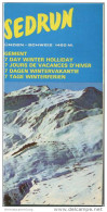 Sedrun 1970 - Poster 42cm X 42cm Gefaltet - Suiza