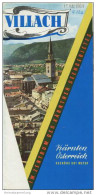 Villach 1964 - Faltblatt Mit 16 Abbildungen - Hotelplan - Oostenrijk