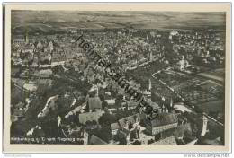 Rothenburg Vom Flugzeug Aus - Foto-AK - Ca. 1930 - Rottenburg