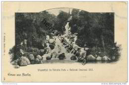 Berlin-Kreuzberg - Wasserfall Im Victoria Park Ca. 1900 - Kreuzberg