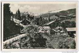 Walserschanz - Österr. Grenzwirtshaus - Foto-AK - Kleinwalsertal