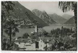 Lugano Paradiso - E Sfondo Di Porlezza - Foto-AK - Paradiso