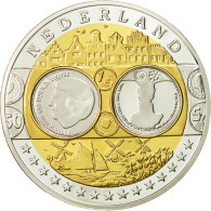 Pays-Bas, Médaille, L'Europe, Reine Béatrix, SPL+, Argent - Other & Unclassified