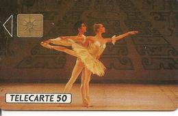 CARTEµ-PUBLICC-MONACO-50U-MF 08--GEM A-Série C-BALLETS De MONTE CARLO--UTILISE-TBE - Monace