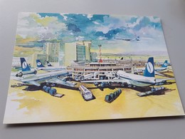 Postcard - Belgium, Brussels Airport     (V 33255) - Aeroporto Bruxelles