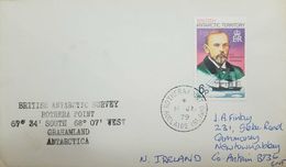 L) 1979 BRITISH ANTARCTIC TERRITORY, OTTO NORDESKJOLD, BOAT, PEOPLE, CIRCULATED COVER FROM BRITISH ANTARCTIC TERRITORY - FDC