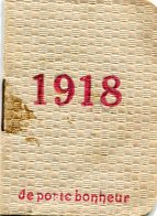 CALENDRIER 1918 - Petit Format : 1901-20