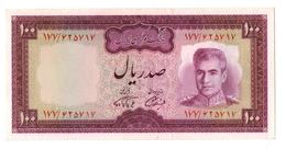 Billet Iran Bank Note 100 Rials 1969  PK 86 B  AU/SPL - Iran