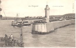 (76) Seine Maritime - CPA - Le Treport - L'entrée Du Port - Le Treport