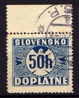 Slowakei / Slovakia, Portomarken 1939/43, Mi 6, Gestempelt [210618XVII] - Used Stamps